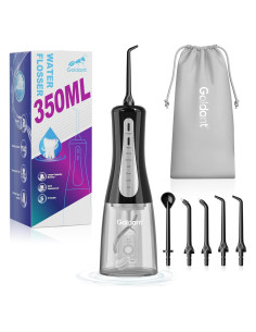 Hilo Dental de Agua Goldant 350ML Inalámbrico IPX7 Negro