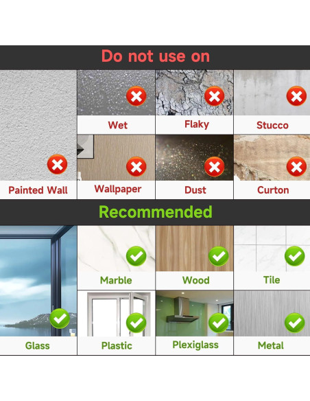 Paquete de 12 Ganchos Adhesivos Strjobaili 20 kg Acero Inoxidable