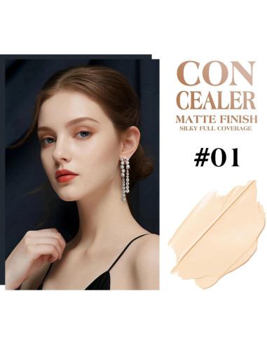 Paleta Corrector de Ojeras Lulesi - Hidratante y Cubriente