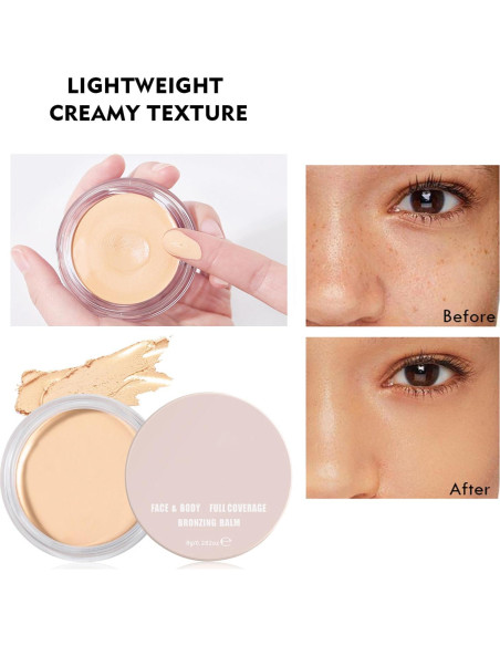 Paleta Corrector de Ojeras Lulesi - Hidratante y Cubriente