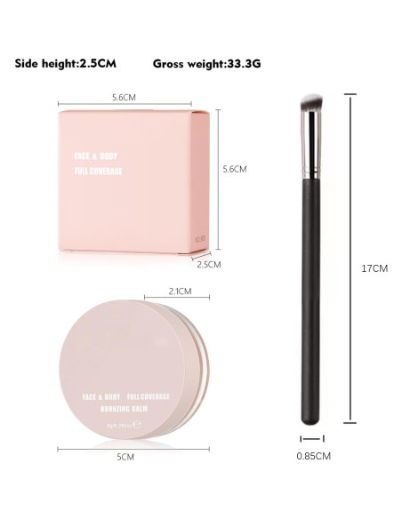 Paleta Corrector de Ojeras Lulesi - Hidratante y Cubriente