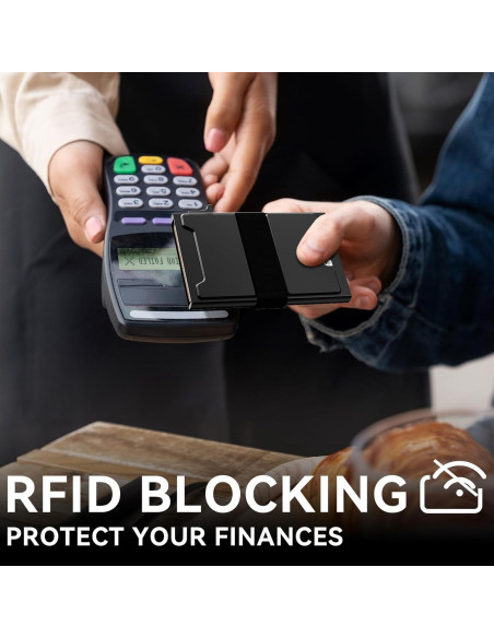 Billetera Inteligente Slim Furid para Hombres - Bloqueo RFID