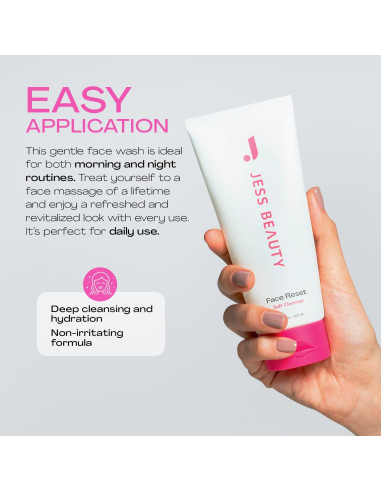 Limpiador Facial Suave Jess Beauty Face Reset 148 ml