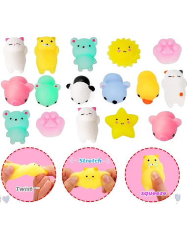 Juego de Juguetes Antiestrés 124 Pcs para Niños 4-12 Años