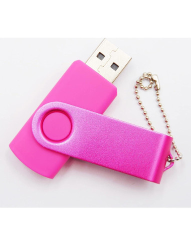 Memoria USB 512MB Chauuxee Rosa con Type C y OTG
