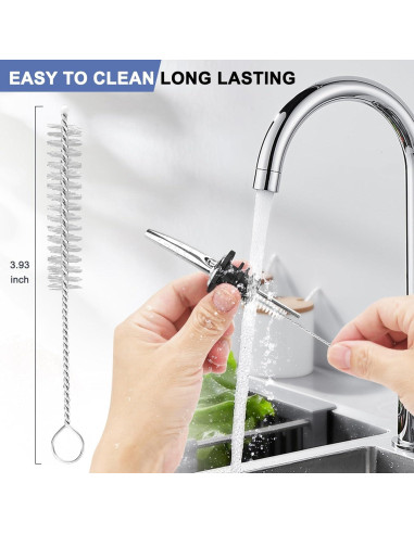 Paquete de 48 vertedores de acero inoxidable SINLUCESCE