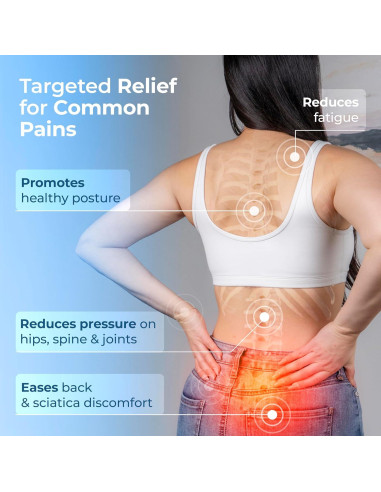 Cojín de Gel LuminaRest para Asiento - Espuma Viscoelástica Certificada