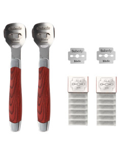 Juego de 2 Raspadores de Callos JRKOETY con 20 Cuchillas