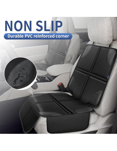 Protector de Asiento de Coche Psumuabrre Negro Universal