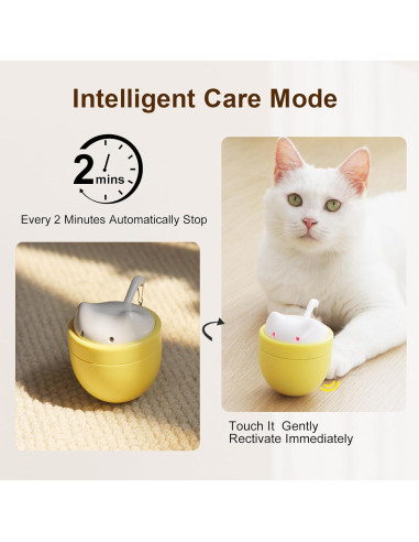 Juguete Láser Automático para Gatos FuroClaw - 3 Modos, Recargable