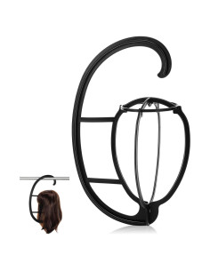 Soporte de Peluca Colgante Obeoby Plegable y Ligero