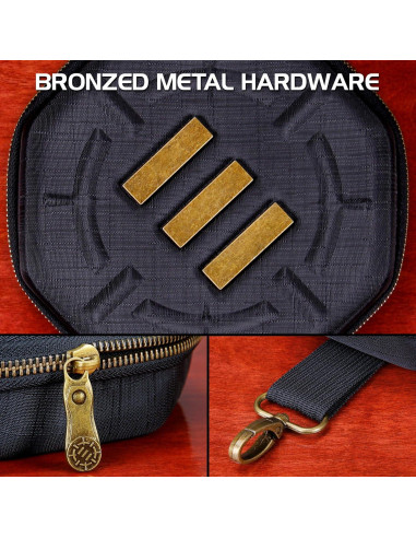 Bandeja y estuche para dados DND ENHANCE - Negro - 150 dados