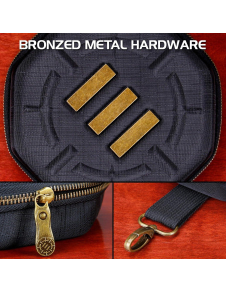 Bandeja y estuche para dados DND ENHANCE - Negro - 150 dados