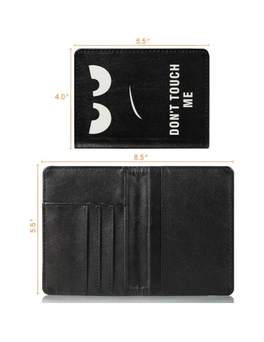 Funda Portapassaporte UUcovers Cuero PU RFID Organizador Viaje