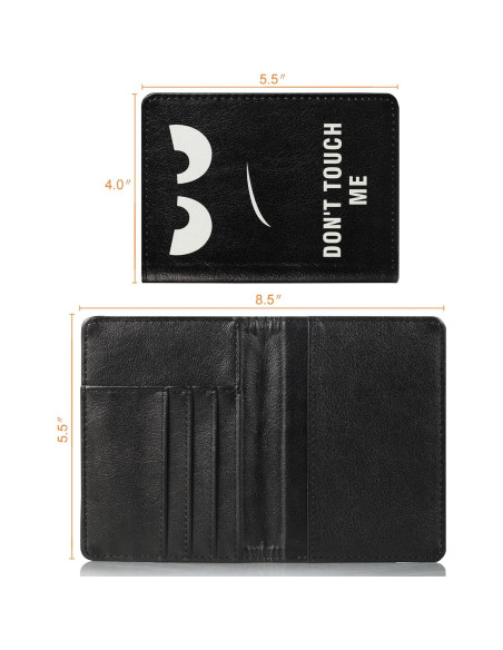 Funda Portapassaporte UUcovers Cuero PU RFID Organizador Viaje