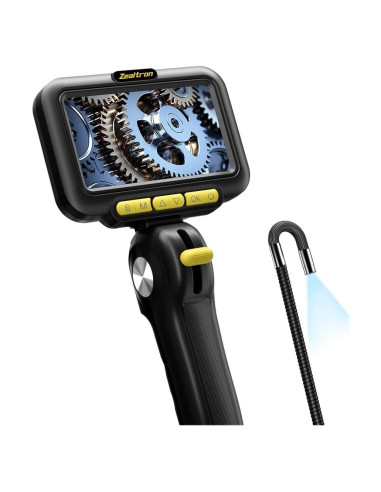 Borescopio Articulado Zealtron 5" HD 1080P con Luz 1.52m