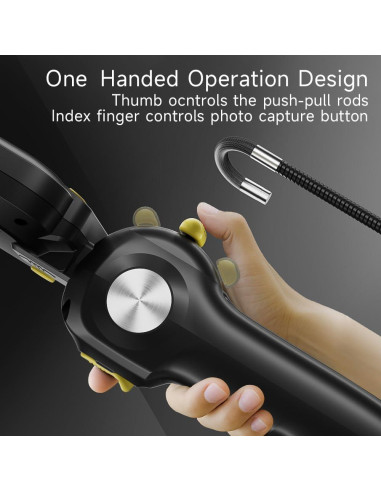 Borescopio Articulado Zealtron 5" HD 1080P con Luz 1.52m