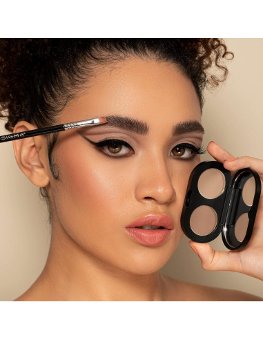 Duo de Polvo para Cejas Sigma Beauty - 2 Tonos Vegano 30g