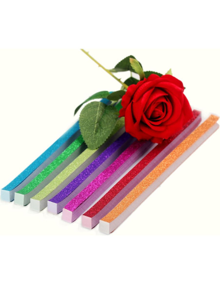 Papel de Origami Brillante Hvogvok - 520 Hojas 7 Colores