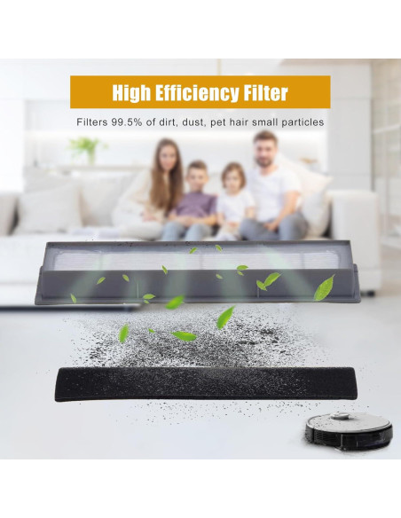 17 Piezas Repuesto Ecovacs Deebot 920/950/T5/T8/N8 Pro