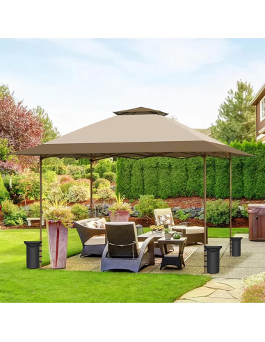 Juego de 4 Bolsas de Arena Inntop 112 lbs para Carpa Exterior