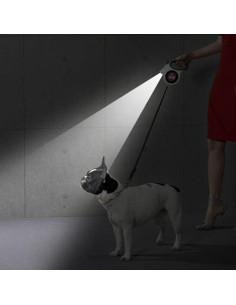 Correa Retráctil para Perros CHINA 500 cm Negro Ergonómica 2