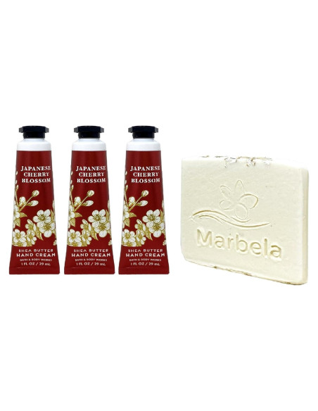 Conjunto de Crema de Manos y Jabón Natural Bath & Body Works