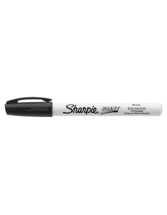 Marcador de Pintura Sharpie Punta Extra Fina Negro 1 Unidad