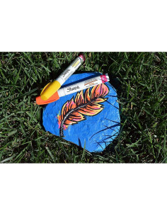 Marcador de Pintura Sharpie Punta Extra Fina Negro 1 Unidad 2