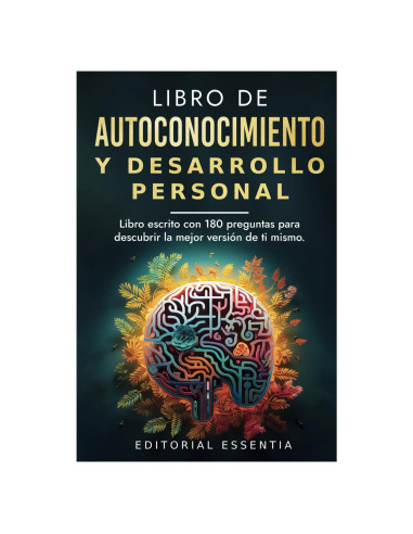 Diario de Autoconocimiento 180 Preguntas Tapa Blanda 404 Páginas
