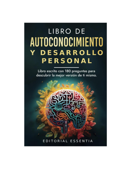 Diario de Autoconocimiento 180 Preguntas Tapa Blanda 404 Páginas