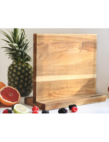 Bloque Magnético para Cuchillos YOUSUNLONG - Madera Acacia 32 cm