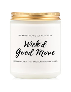 Vela Aromática de Lavanda 200g SOUHONEY - Regalo Ideal