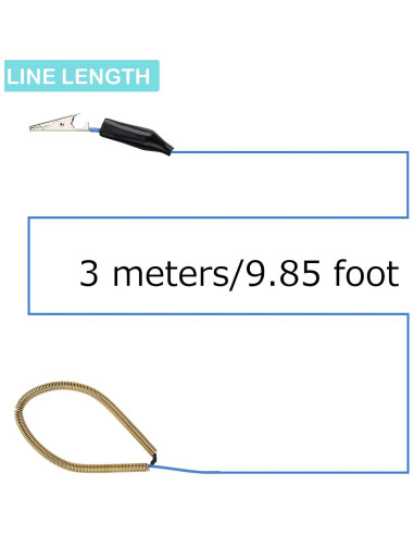 Antena Externa ZHIWHIS AN-10 de 3m con Clip Cocodrilo