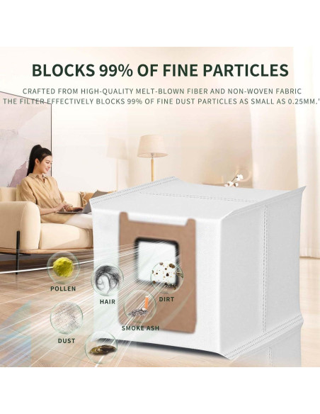 Bolsas de Reemplazo HUKWIMO para Eufy RoboVac E25 E28 - 2 Unidades 3L