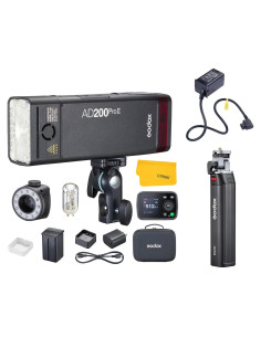 Flash Estroboscópico Godox AD200 Pro II 200W TTL HSS