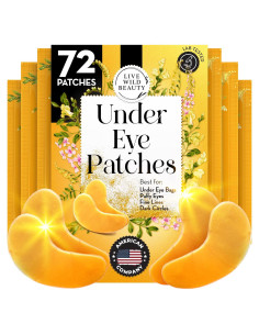 Parches para Ojos Conceptos Básicos 72 Parches Colágeno Oro 24K