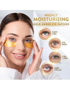 Parches para Ojos Conceptos Básicos 72 Parches Colágeno Oro 24K 2