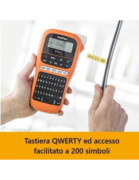 Impresora de Etiquetas Brother PT-E110 Portátil 12 mm