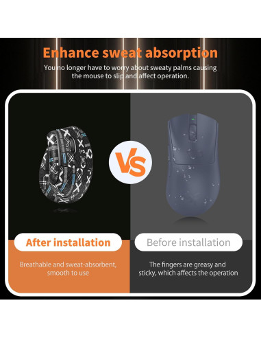 Cinta de agarre para mouse Logitech Lift - Kit autoadhesivo