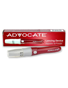 Dispositivo de Punción Advocate para Diabetes - Lanceta Ajustable