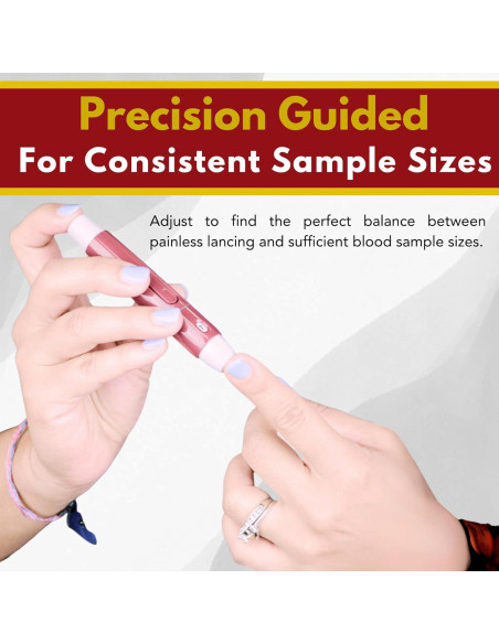 Dispositivo de Punción Advocate para Diabetes - Lanceta Ajustable