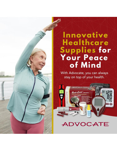 Dispositivo de Punción Advocate para Diabetes - Lanceta Ajustable