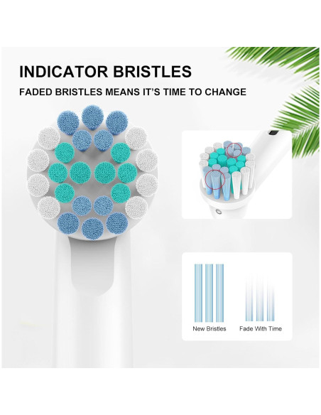 Cabezas de Cepillo de Dientes Eléctrico SetSail Oral B - 4 Unidades