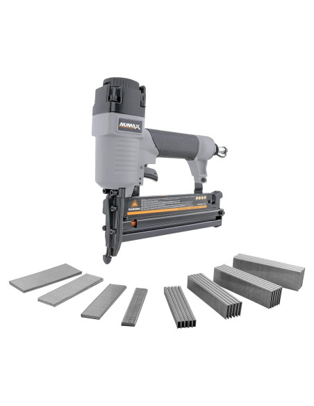 Clavadora Engrapadora Neumática NuMax S2118GWN 2-en-1 18-Gauge