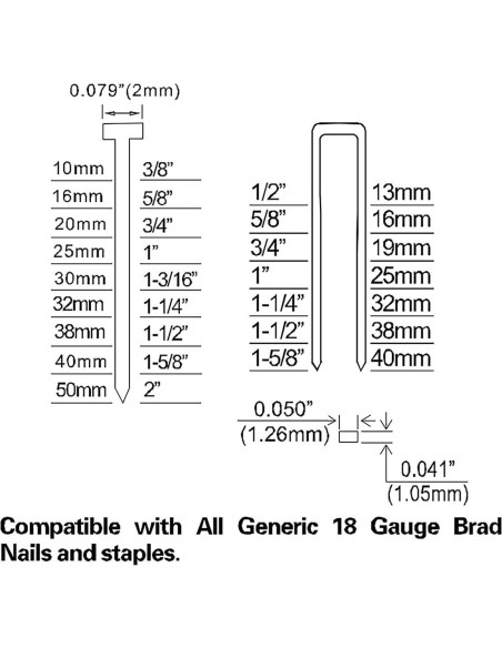 Clavadora Engrapadora Neumática NuMax S2118GWN 2-en-1 18-Gauge