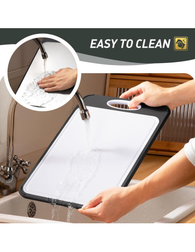 Tabla de Cortar Doble Cara Socisen Acero Inoxidable 40x27 cm