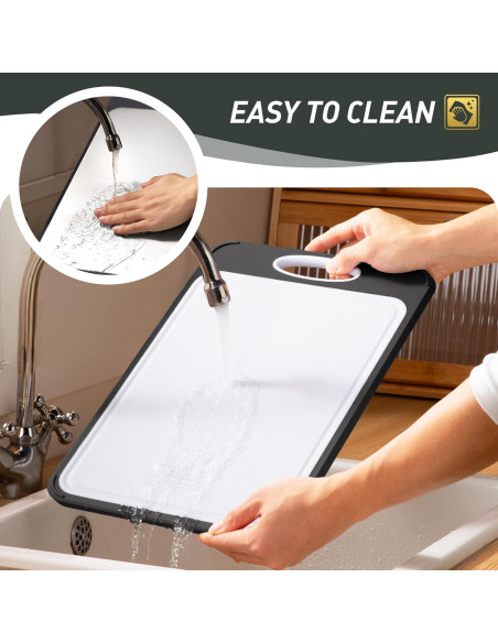 Tabla de Cortar Doble Cara Socisen Acero Inoxidable 40x27 cm