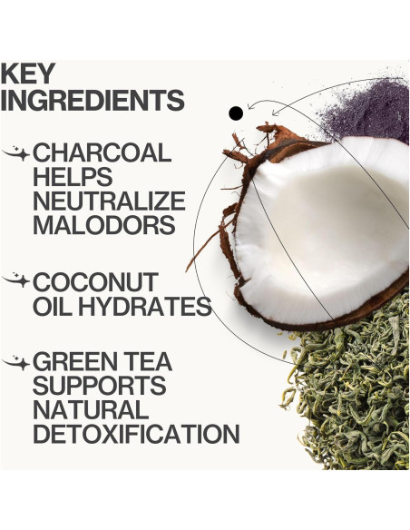 Exfoliante Detox para Axilas Pacifica - Coco y Carbón 207 ml