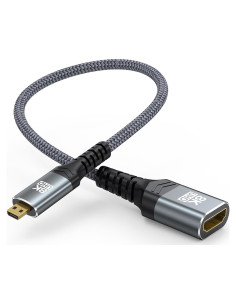 Adaptador Micro HDMI a HDMI 8K ZeniKon 48Gbps para Raspberry Pi